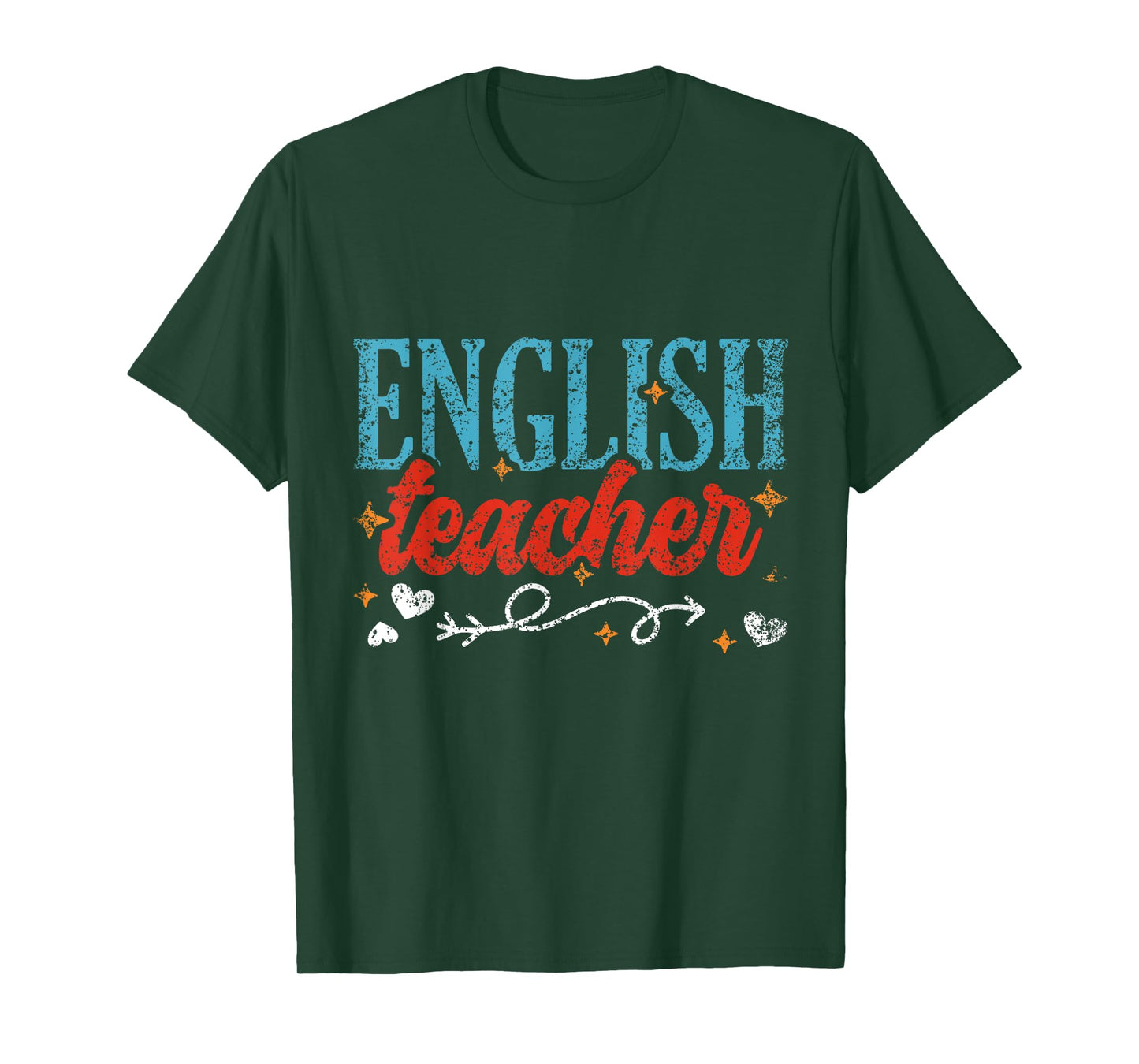 English Teacher Class Men Women Grammar English Teacher T-Shirt