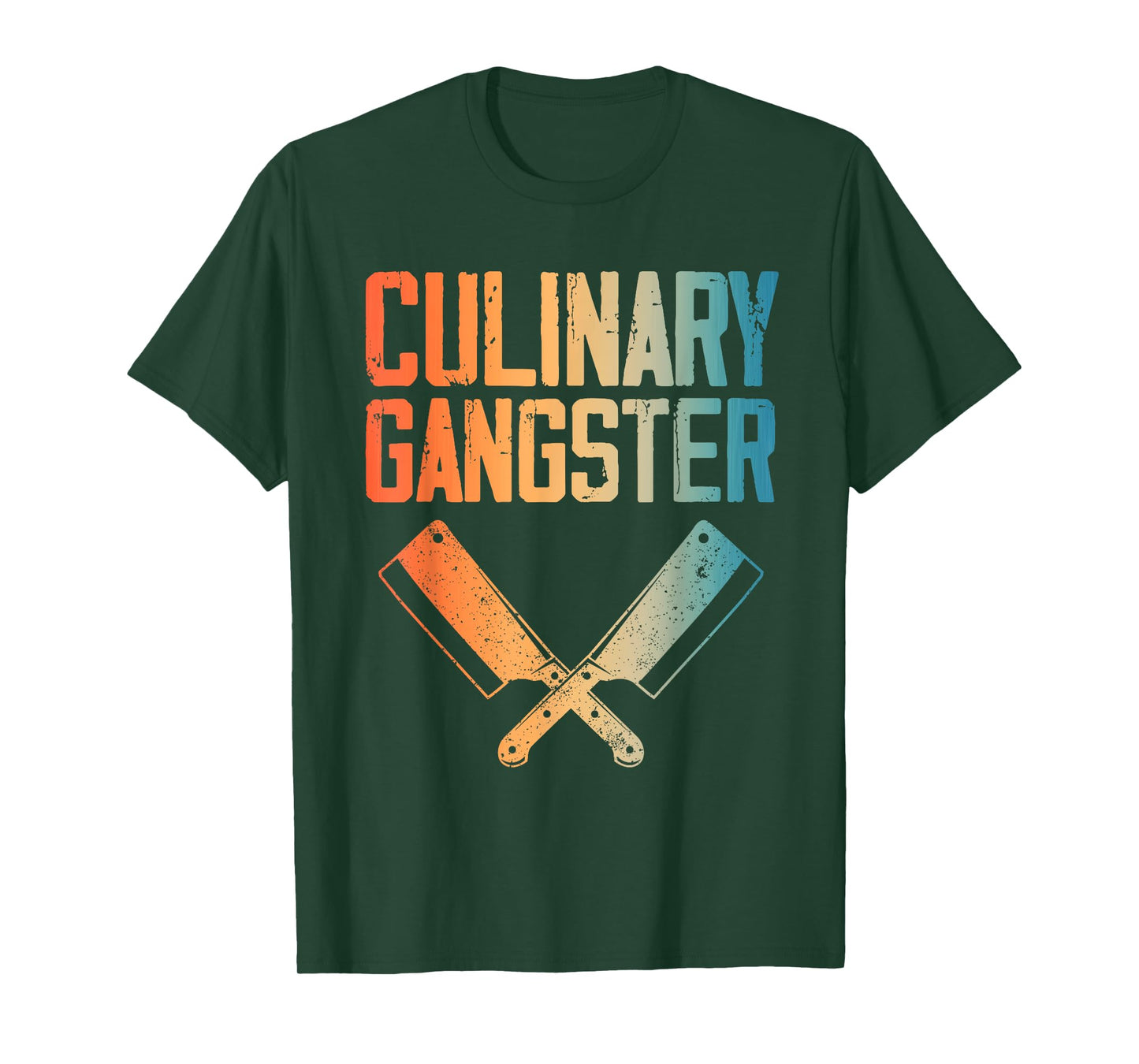 Culinary Gangster Art For Men Women Cooking Lover Sous Chef T-Shirt