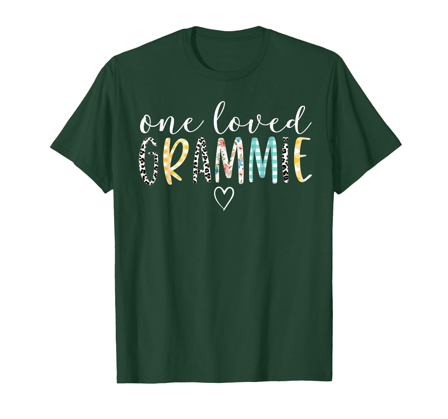 Grammie Gifts Women One Loved Grammie Mother's Day T-Shirt