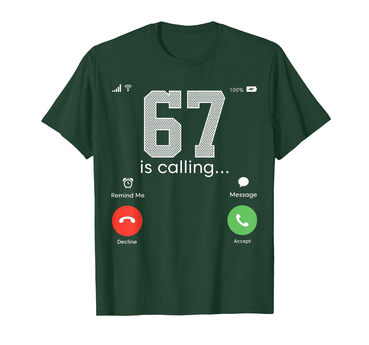 6 7 Meme Kids Six Seven Youth Funny 6 7 Costume T-Shirt