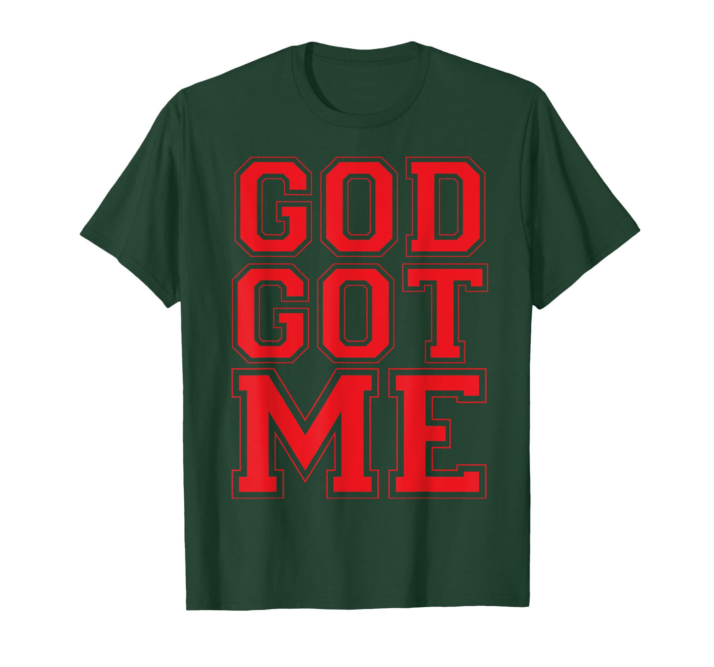 Christian T Shirts God Got Me (Red) T-Shirt