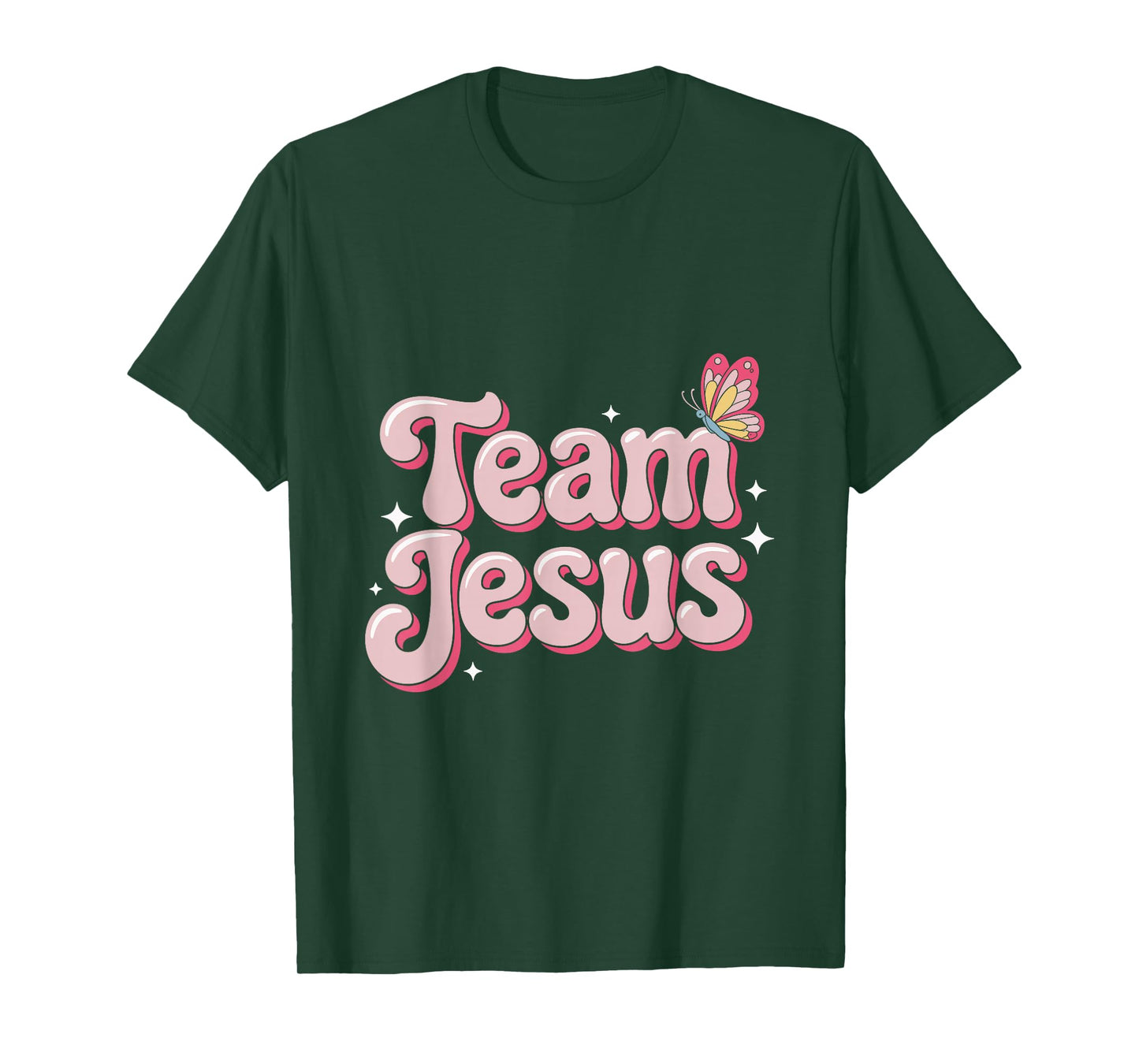 Christian - Team Jesus 03 Faith Hope Love T-Shirt