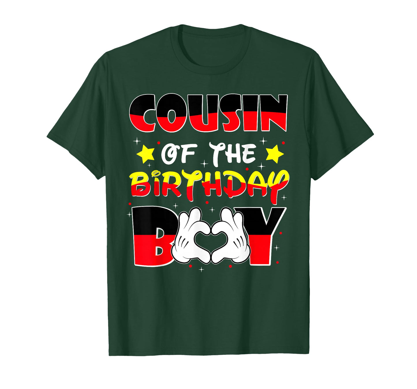Cousin of The Birthday Boy Shirt Funny B-Day Family Matching T-Shirt