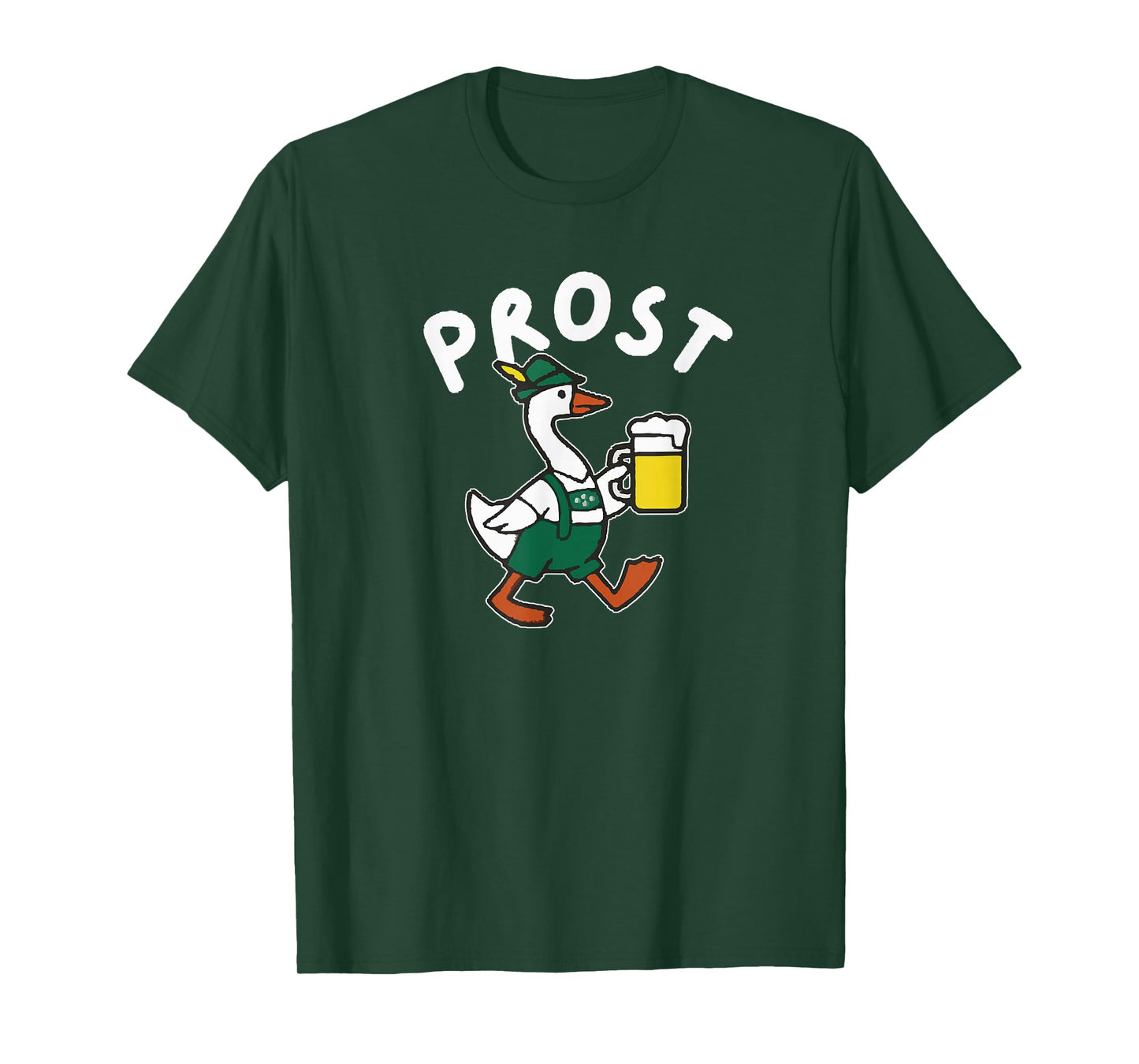 Funny October Prost Beer Festival Goose Oktoberfest Drinking T-Shirt