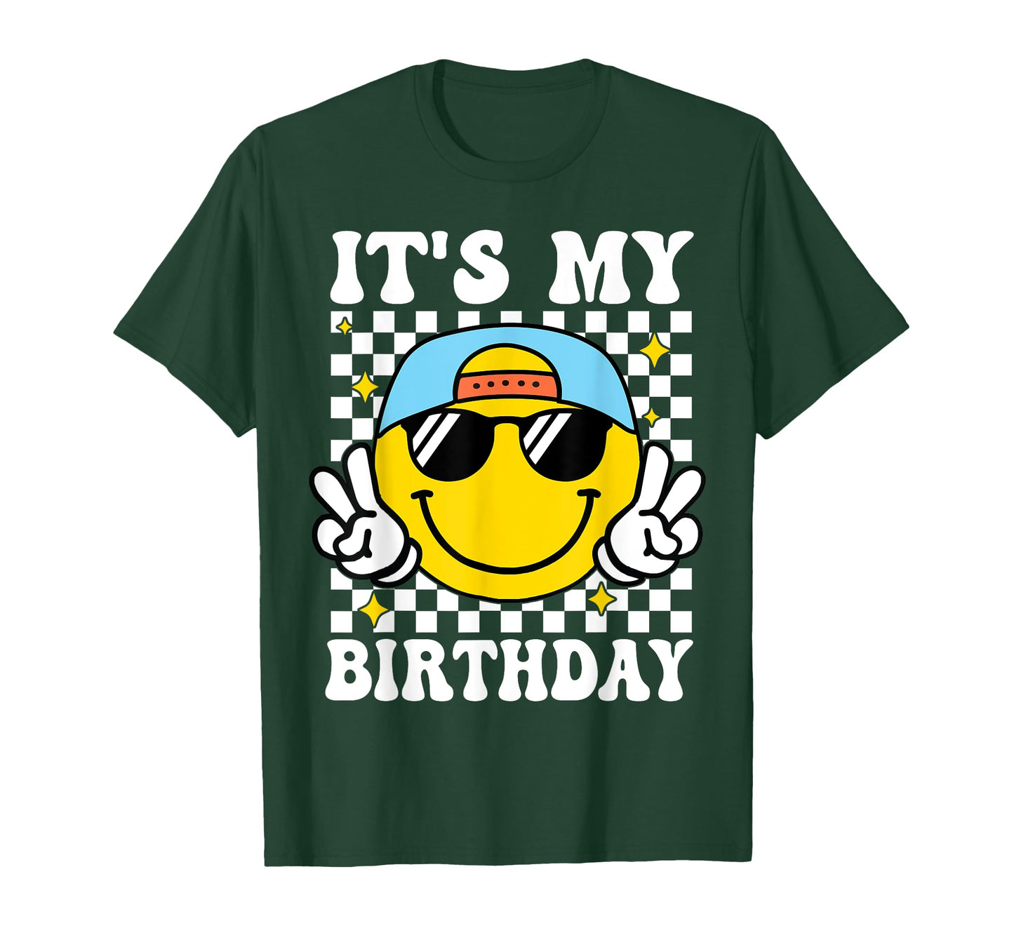 Bruh It's My Birthday Smile Birthday for Boys Kids T-Shirt