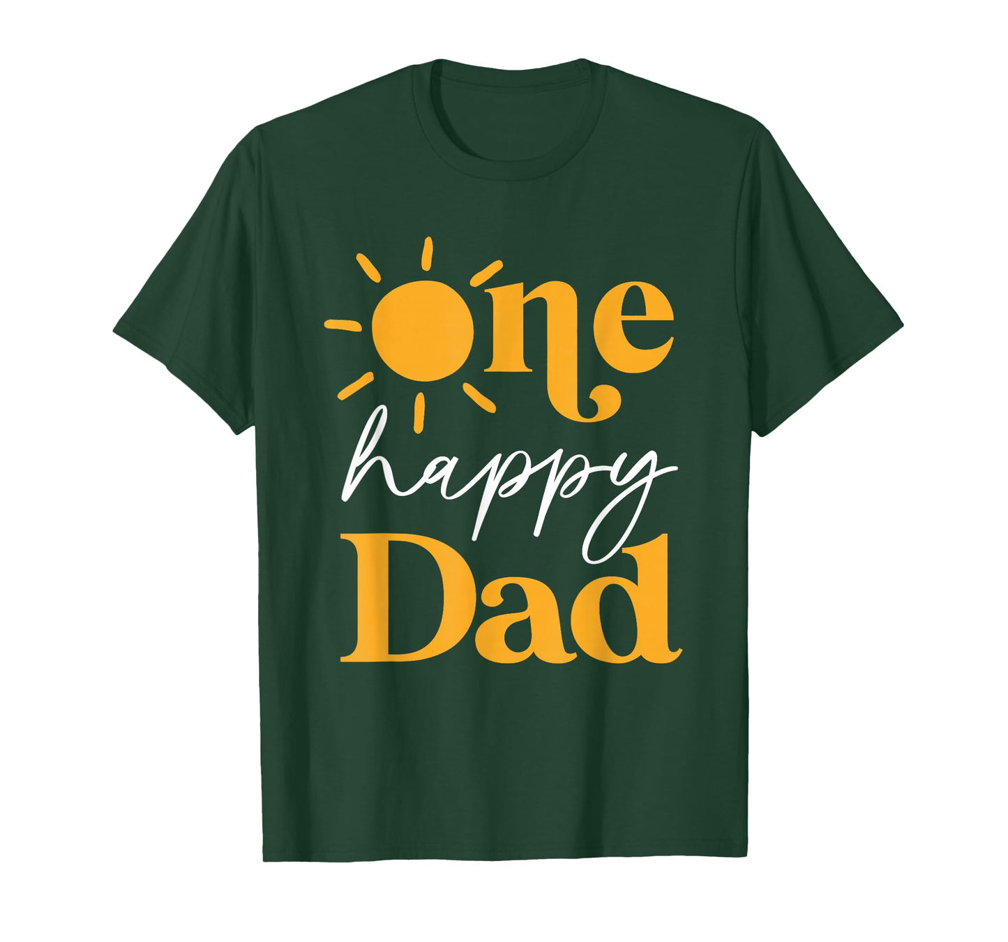 One Happy Dad of The Birthday First Trip Around the Sun T-Shirt