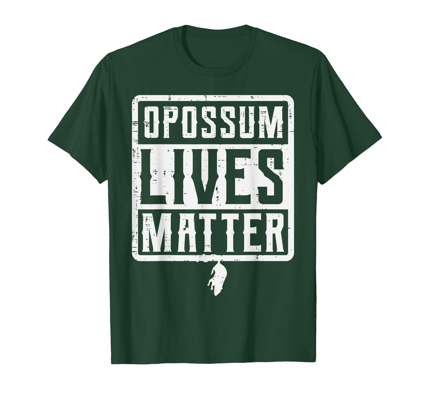 Opossum Lives Matter Possum Animal Street Cat Men Women Kids T-Shirt