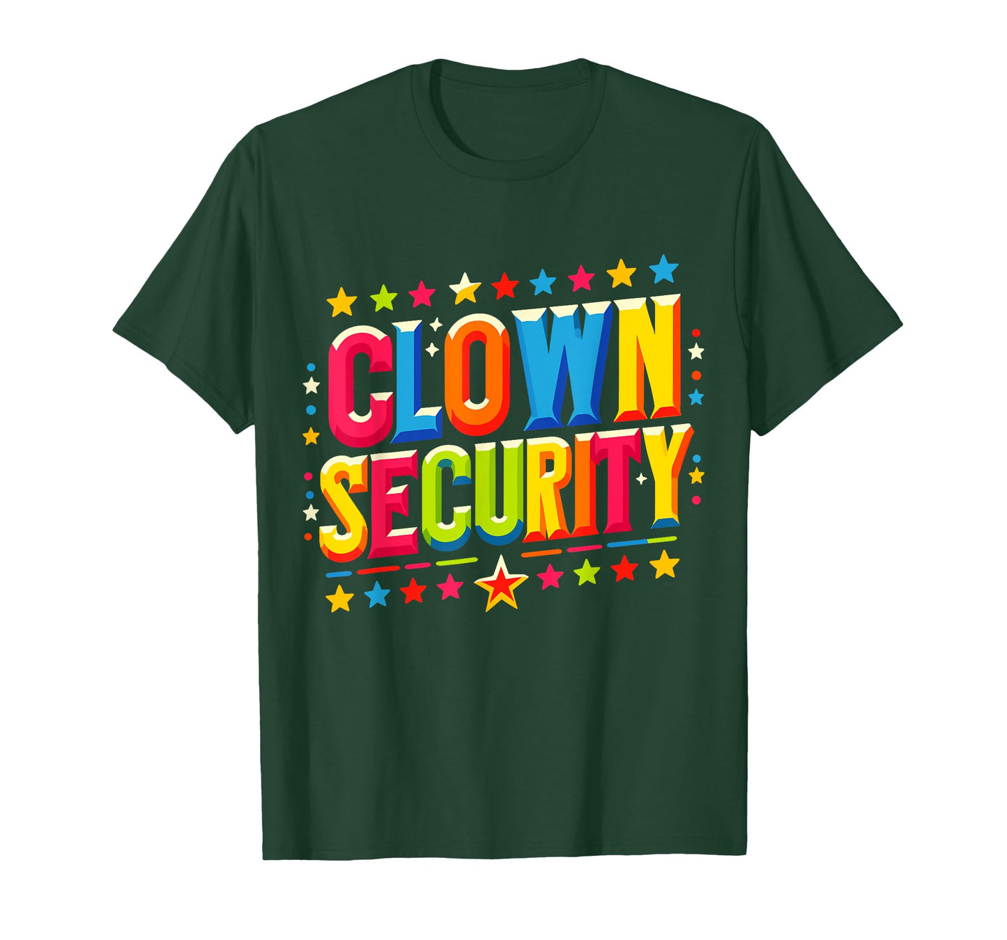 Clown Security Halloween Costume T-Shirt