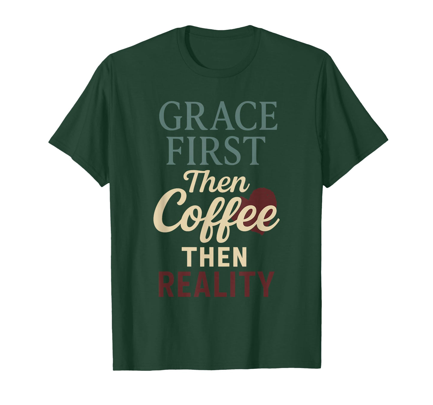 Christian Homeschool Mom Exhausted Chaos Faith Humor T-Shirt