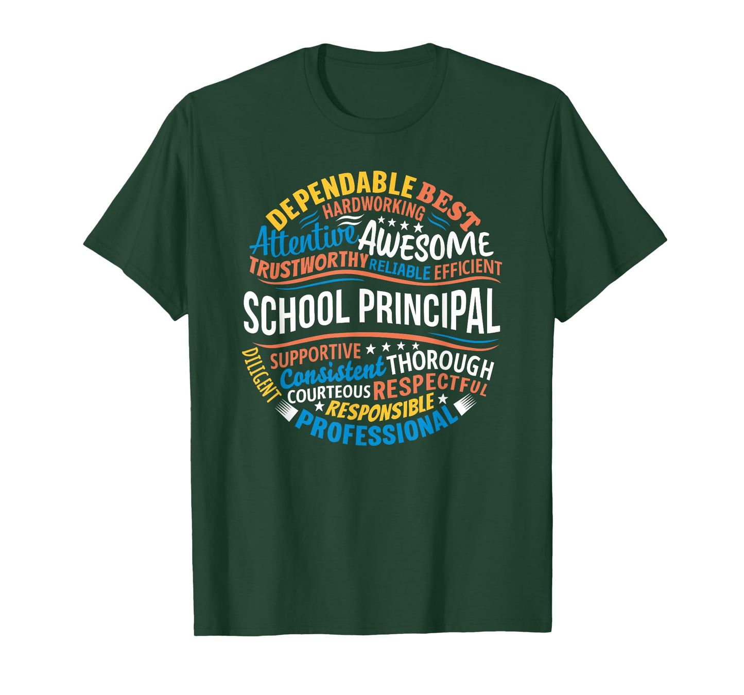 School Principal Shirts Funny Appreciation Principal Gifts T-Shirt