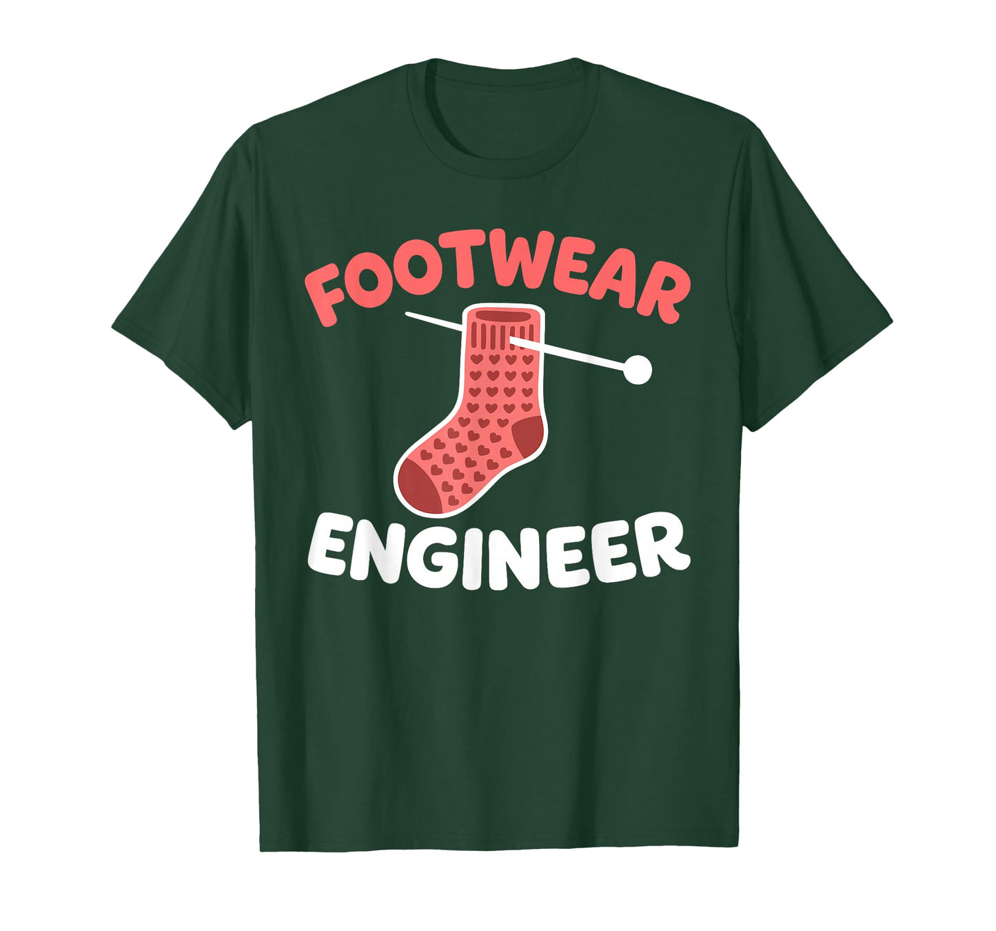 Footwear Engineer Shirt Funny Knitting Socks Yarn Lover T-Shirt