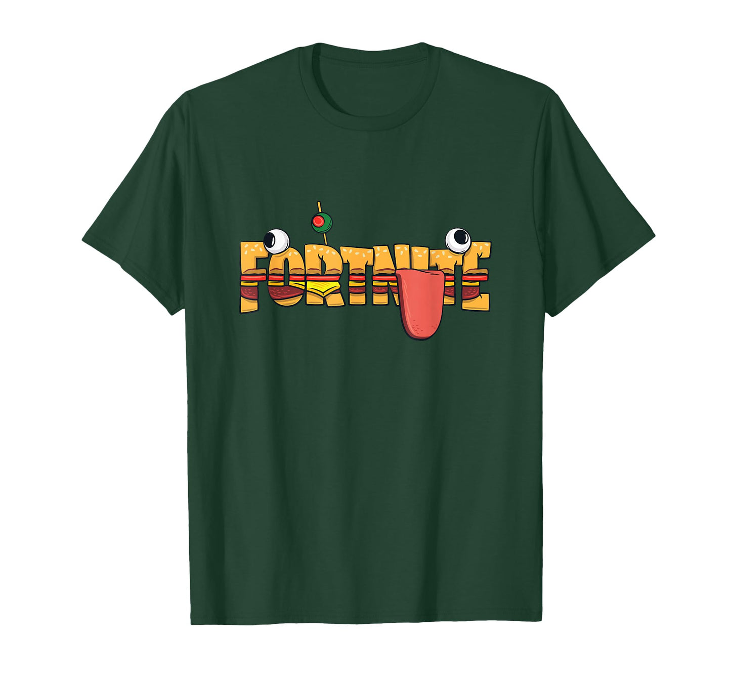 Fortnite Durr Burger Stylized Logo T-Shirt