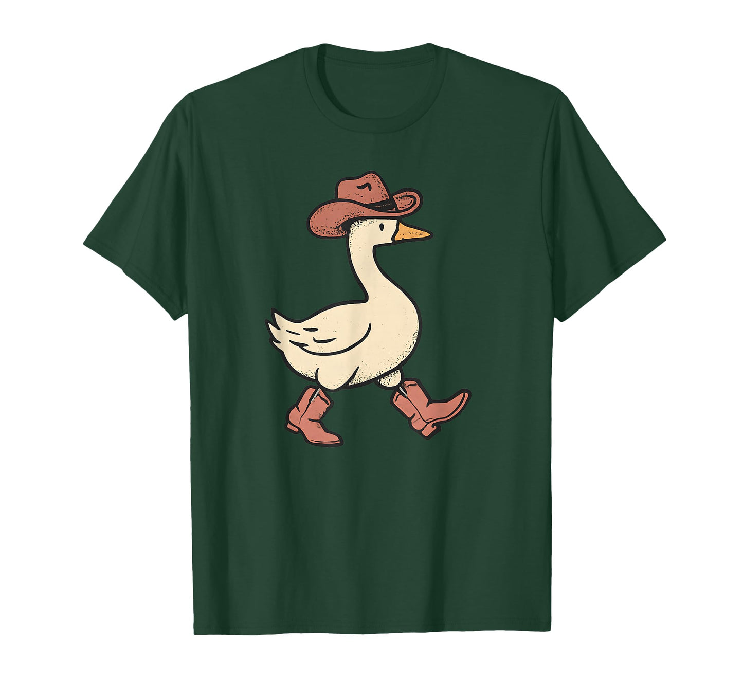 Funny Western Goose Cowgirl Southern Girl's Women's Cute T-Shirt