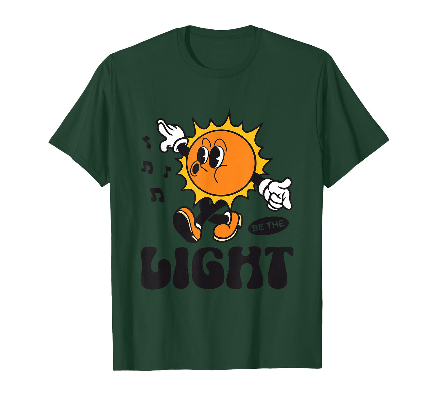 Christian Y2K Graphic Tee Faith Streetwear Be The Light T-Shirt