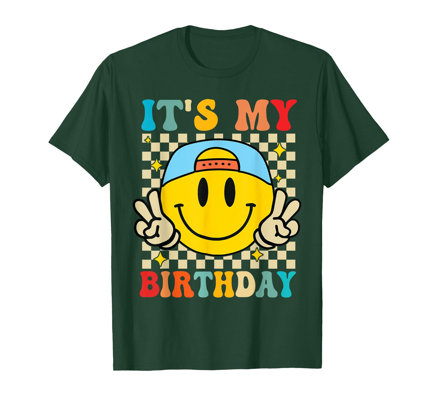 Bruh It's My Birthday Smile Birthday for Boys Kids T-Shirt