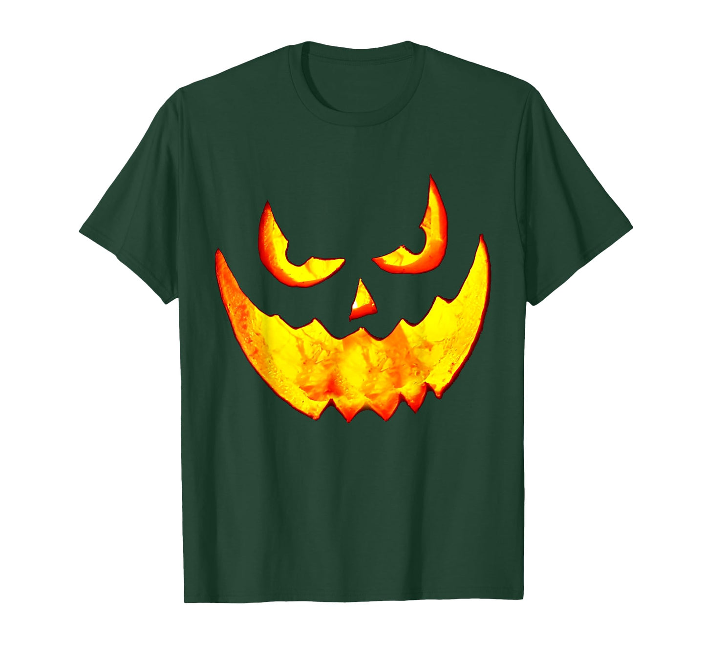 Jack O Lantern Scary Pumpkin Halloween Costume T-Shirt