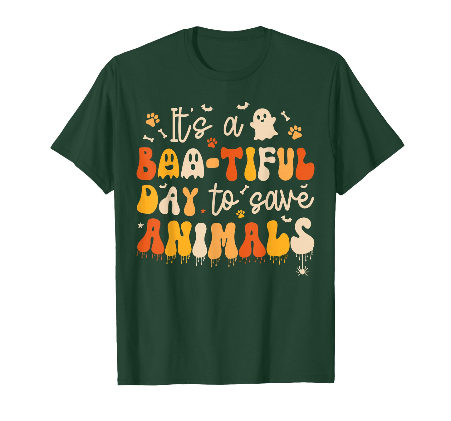 It’s Boo-Tiful Day to Save Animals, Funny Halloween Vet Tech T-Shirt