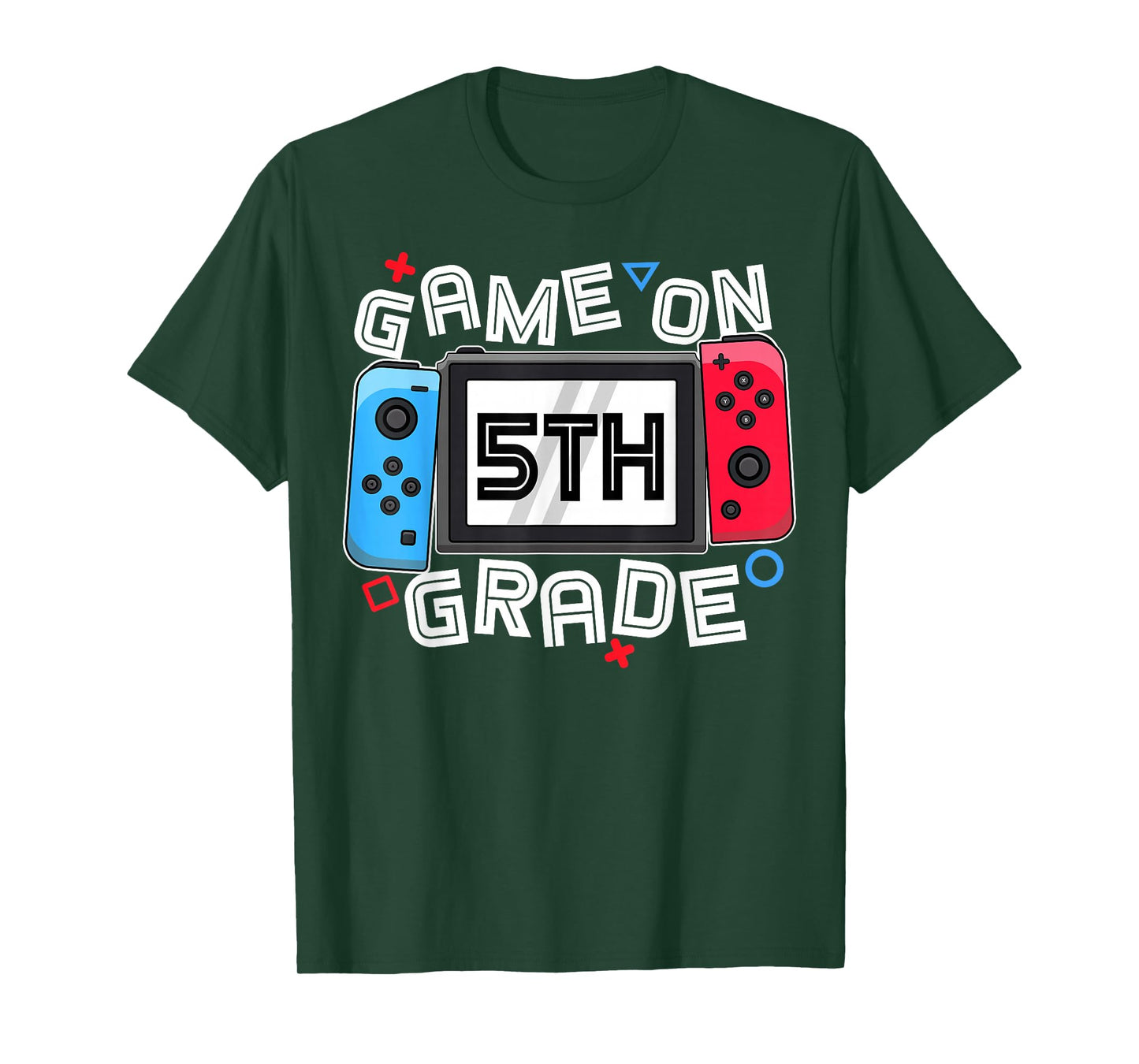 Game On 5th Grade Back To School Video Gamer Boys Kids T-Shirt