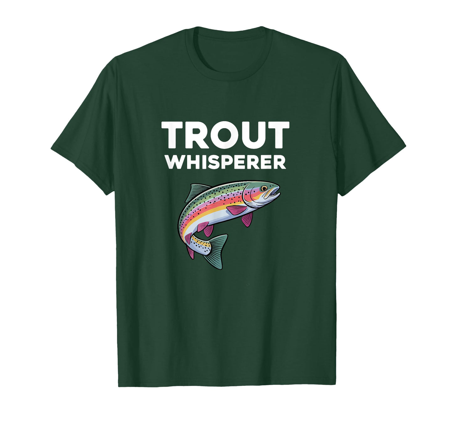 Trout Whisperer Funny Trout Fishing T-Shirt