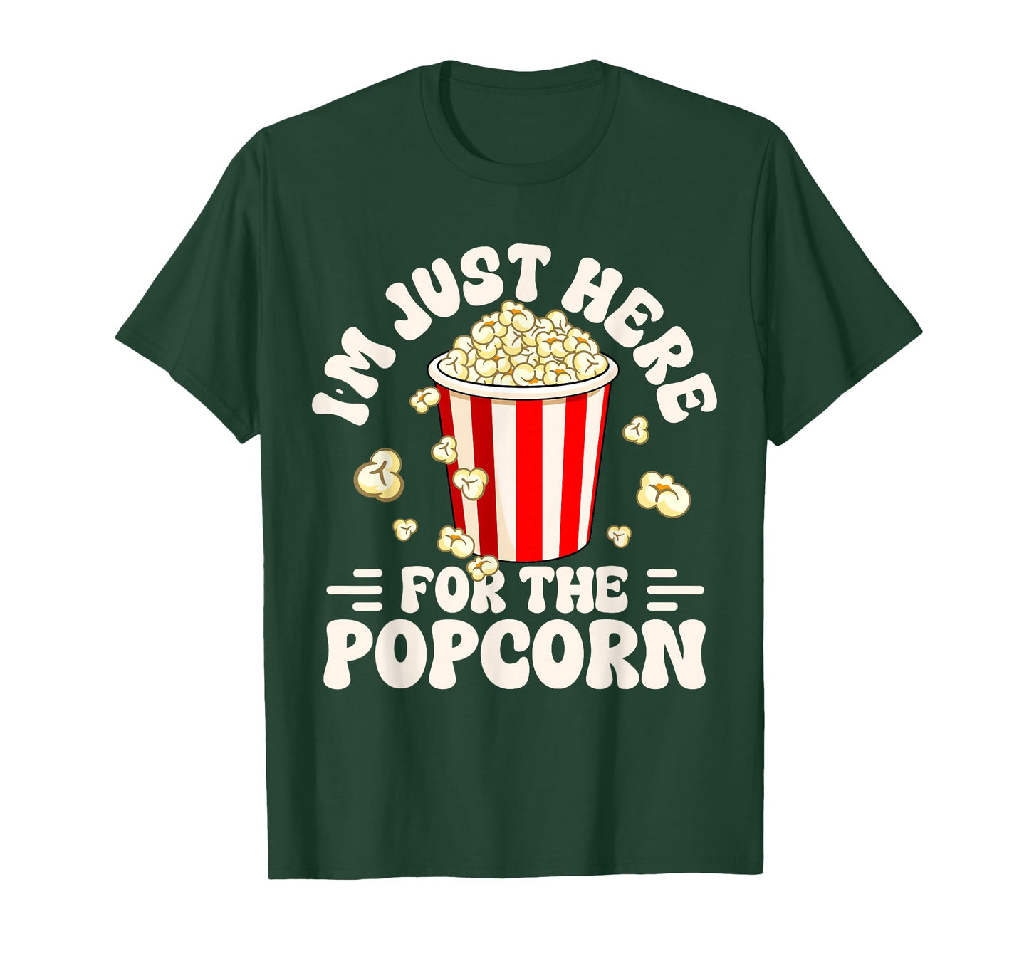 Funny Popcorn Costume for Men Women Popcorn Lover Pop Corn T-Shirt