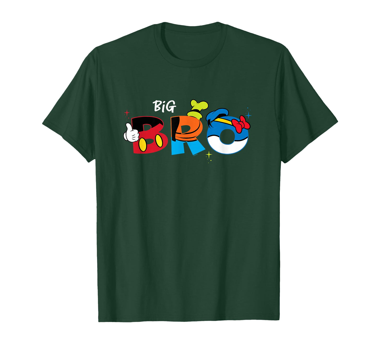 Disney Mickey Mouse and Friends Big Bro Family Trip Matching T-Shirt