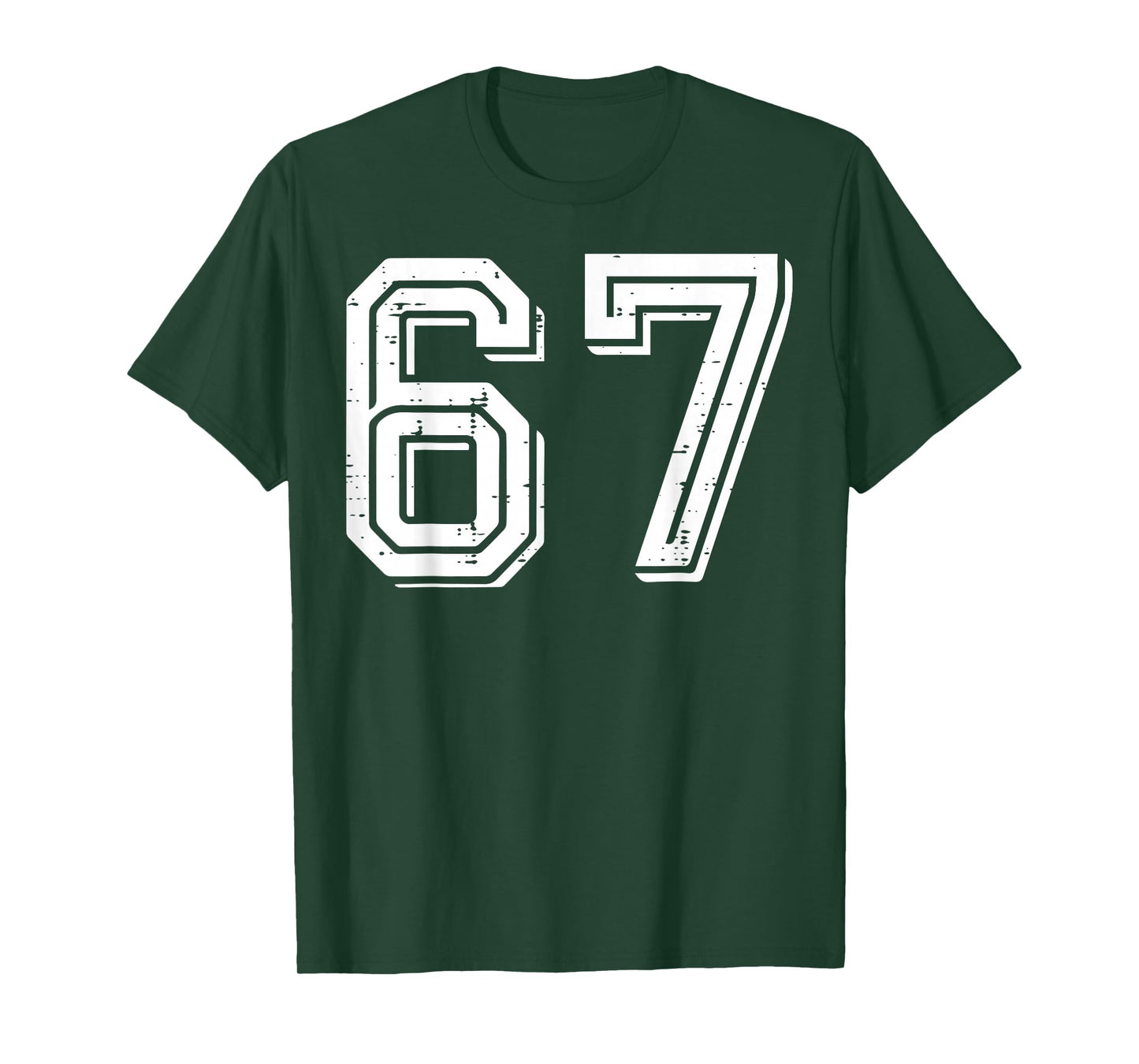 67 Meme Funny 6 7 Men Women Kids Youth Teen Boys Girls T-Shirt