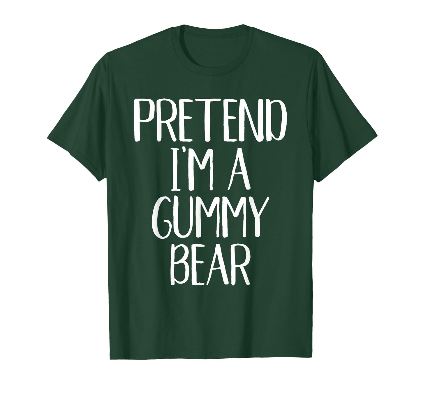 Pretend I'm A Gummy Bear Costume Family Idea Halloween Party T-Shirt