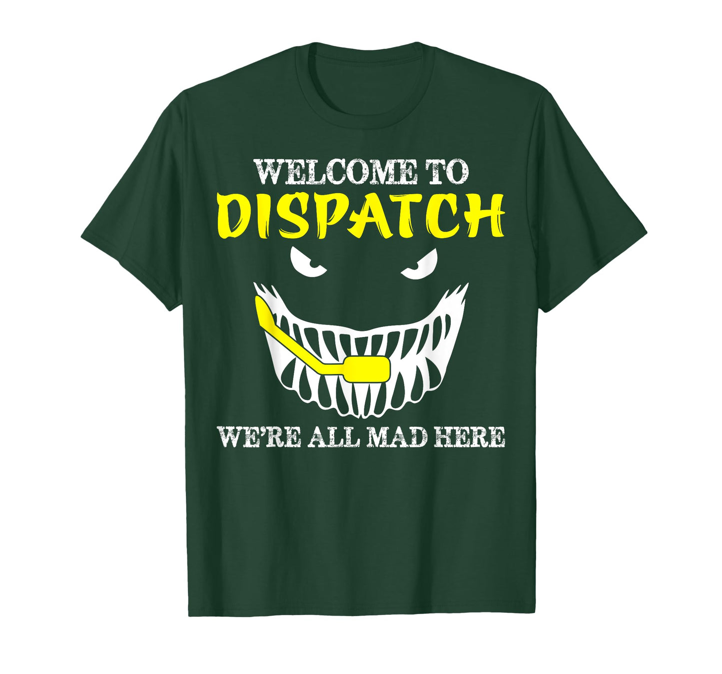 Welcome To Dispatch Funny 911 Dispatch Halloween Spooky T-Shirt