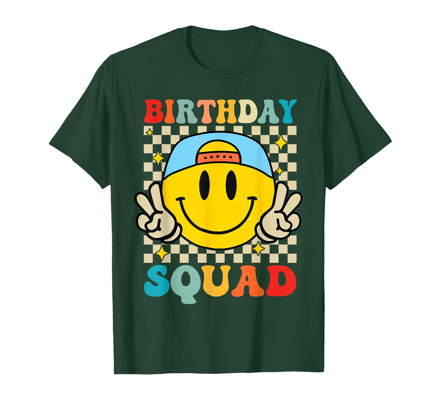 Birthday Squad for Men Women Kids Funny Birthday Matching T-Shirt