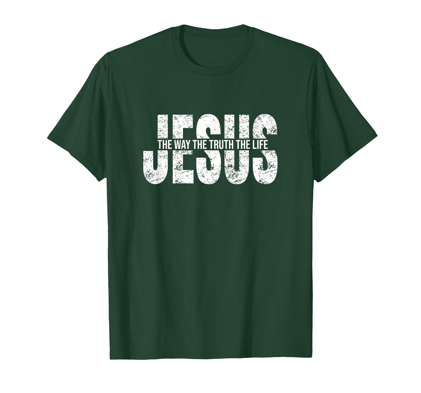 Vintage Jesus The Way Truth and Life Christain Savior T-Shirt