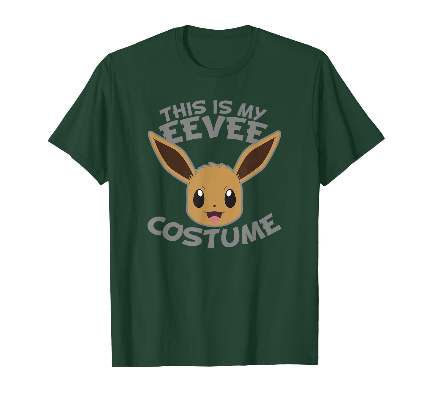 Pokémon Halloween Eevee This Is My Eevee Costume Logo T-Shirt