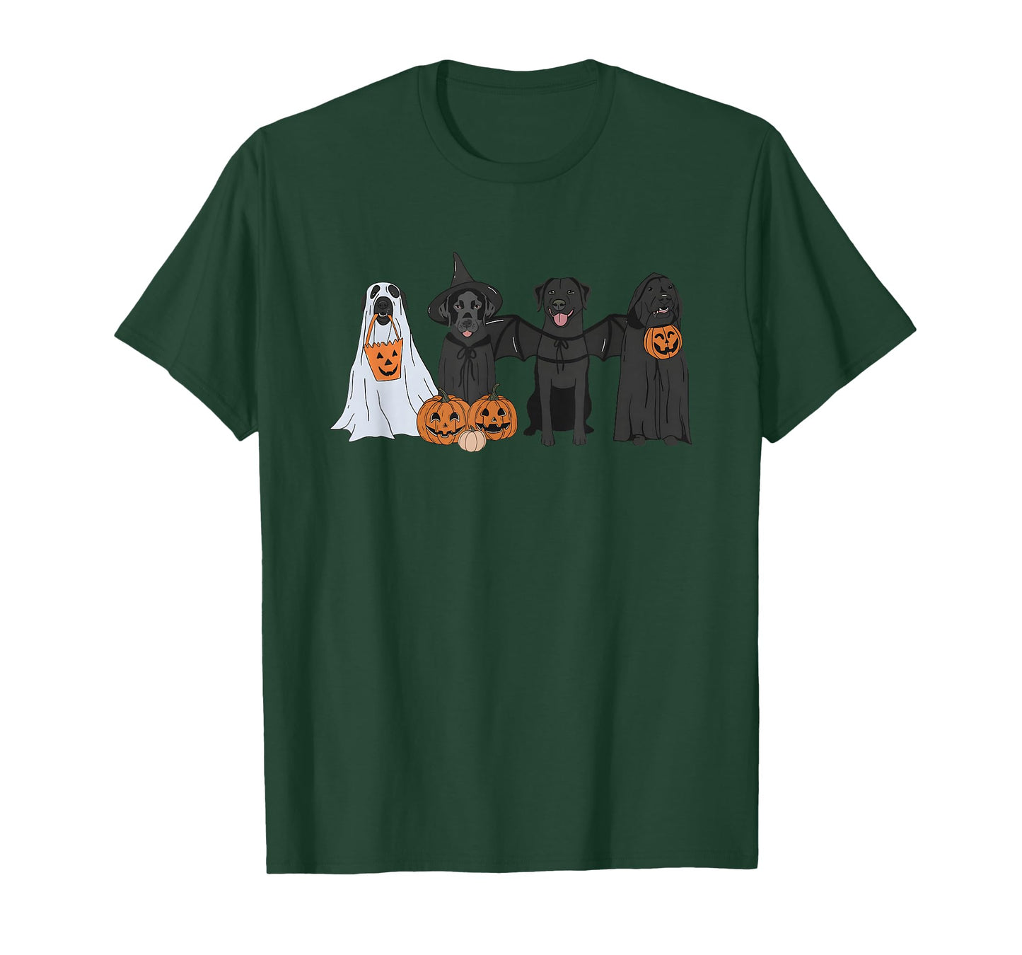 black labrador halloween T-Shirt