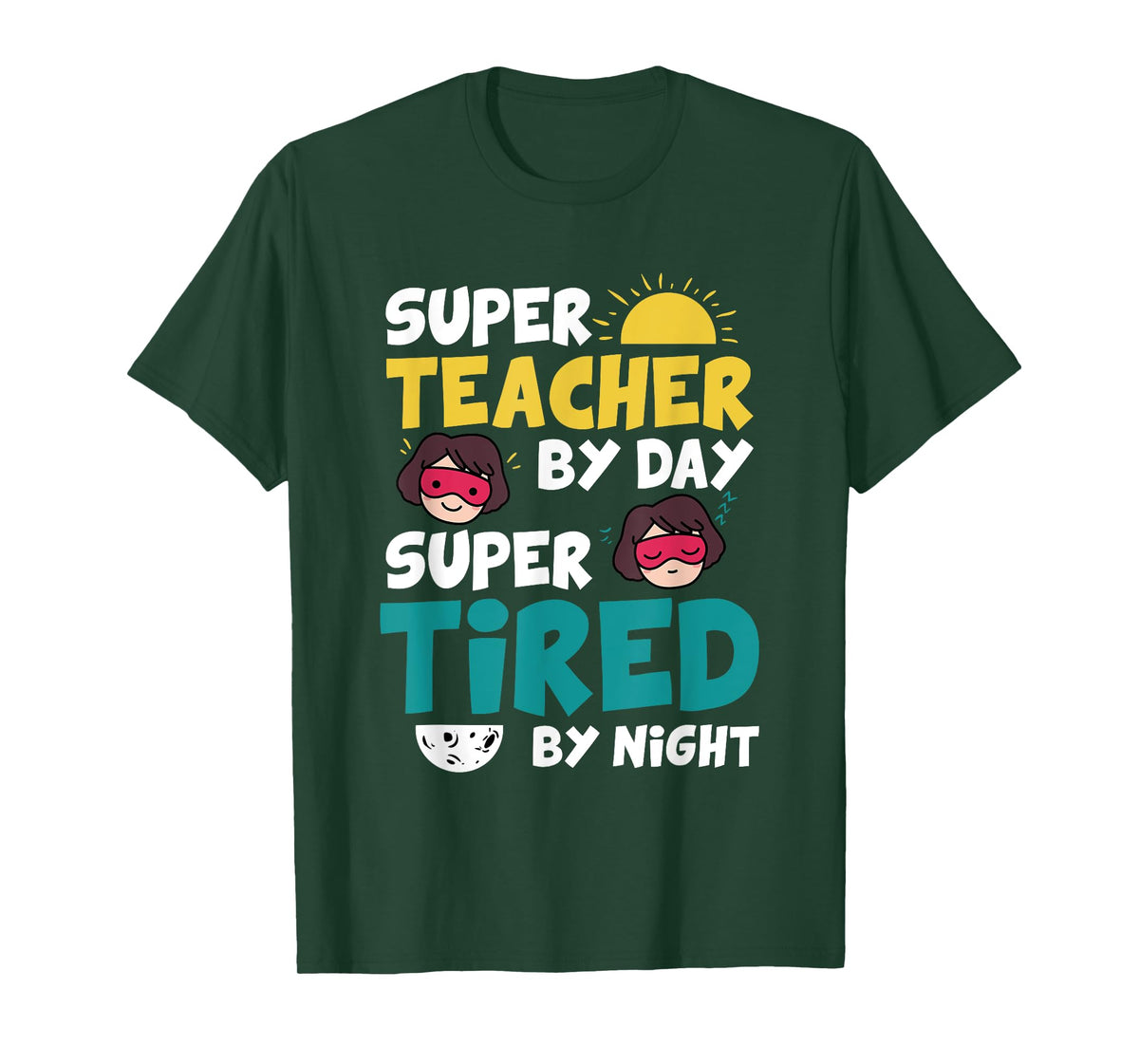 Funny Super Hero Teacher Superheroes T-Shirt