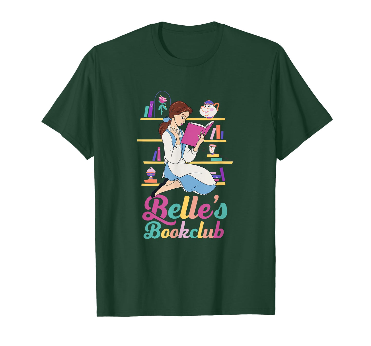 Disney Beauty And The Beast Belle Book Club T-Shirt