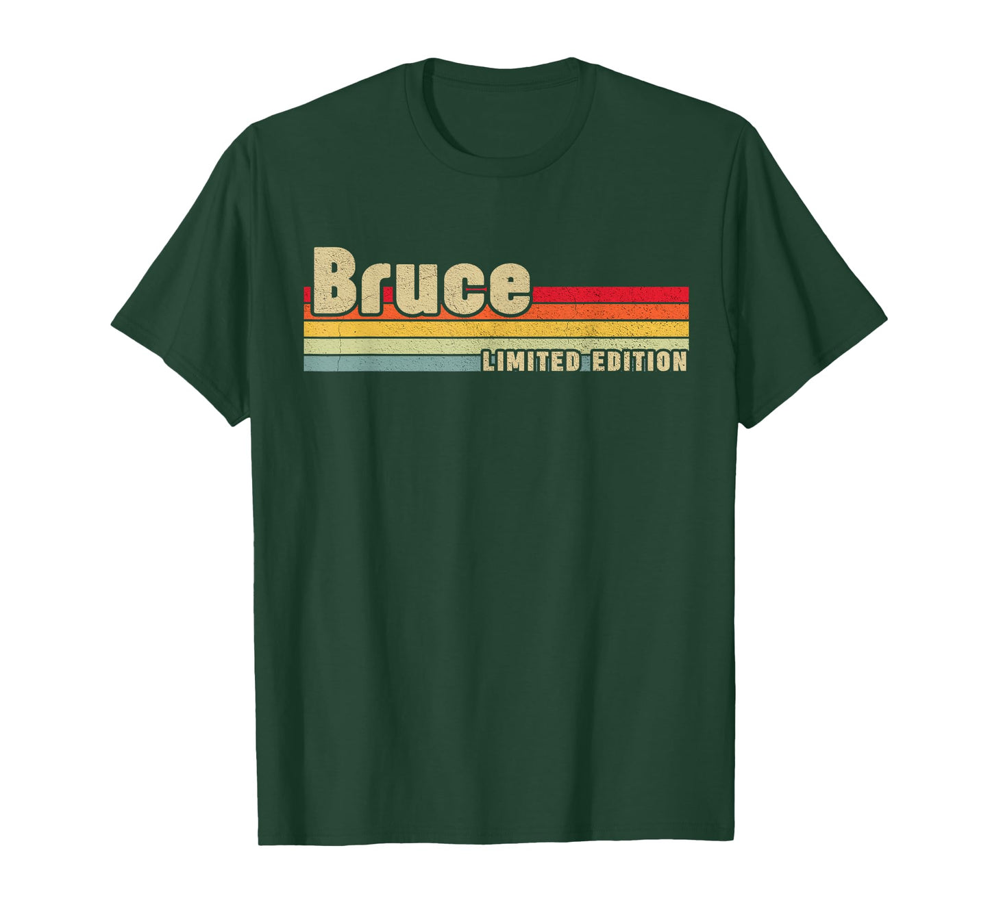 Bruce Gift Name Personalized Birthday Funny Christmas T-Shirt