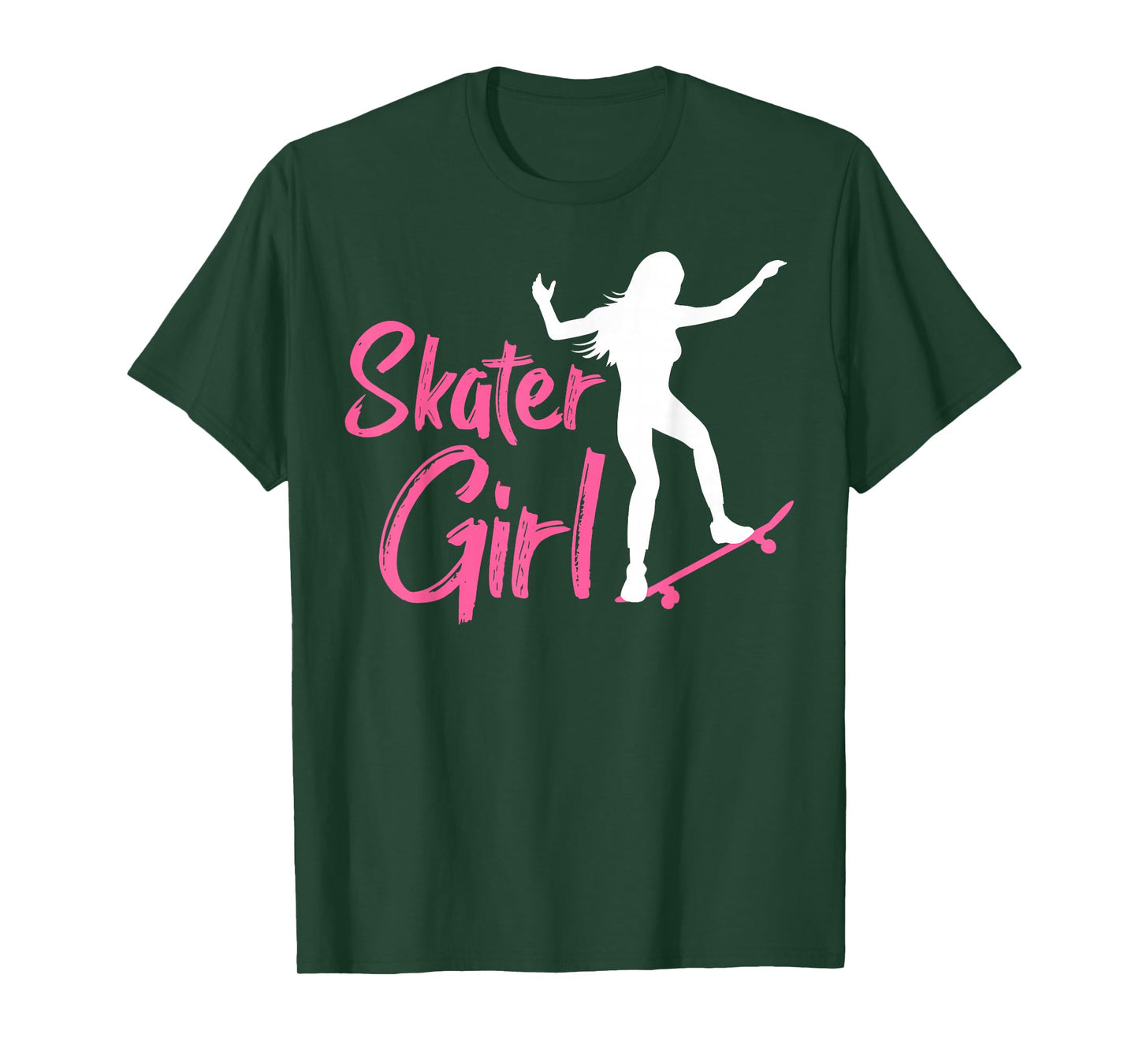 Skateboarding Design for Girls Women Skateboard Skateboarder T-Shirt
