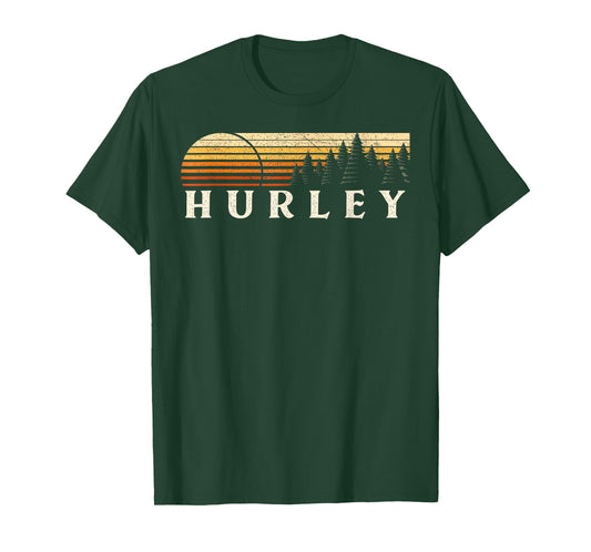 Hurley, KY Vintage Sunset Retro T-Shirt