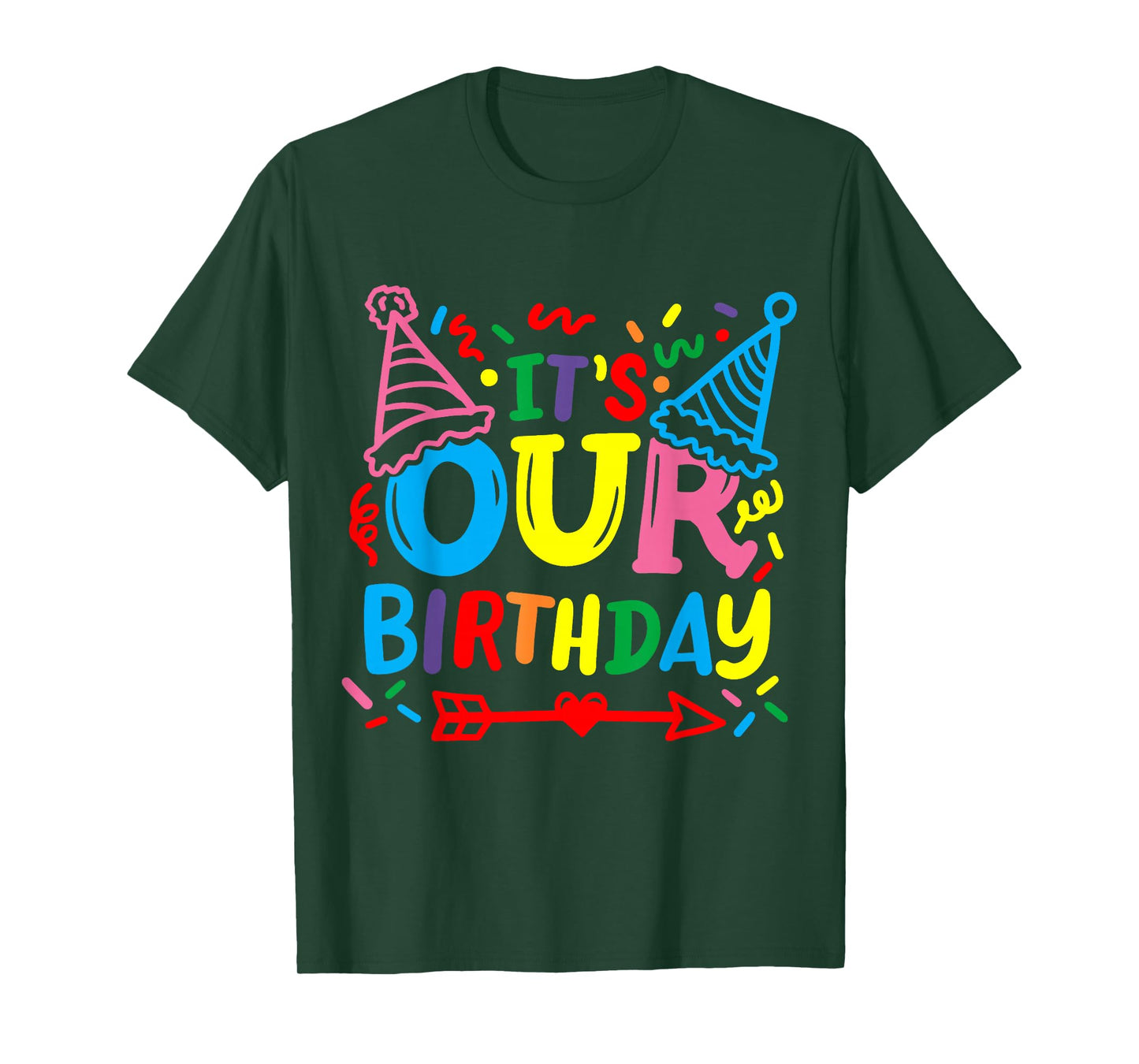 Twins Twin It's our Birthday T-Shirt