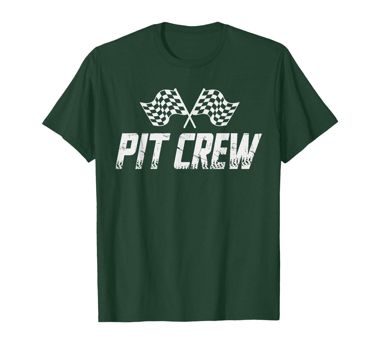 Pit Crew Birthday Family Matching car Racing T-Shirt