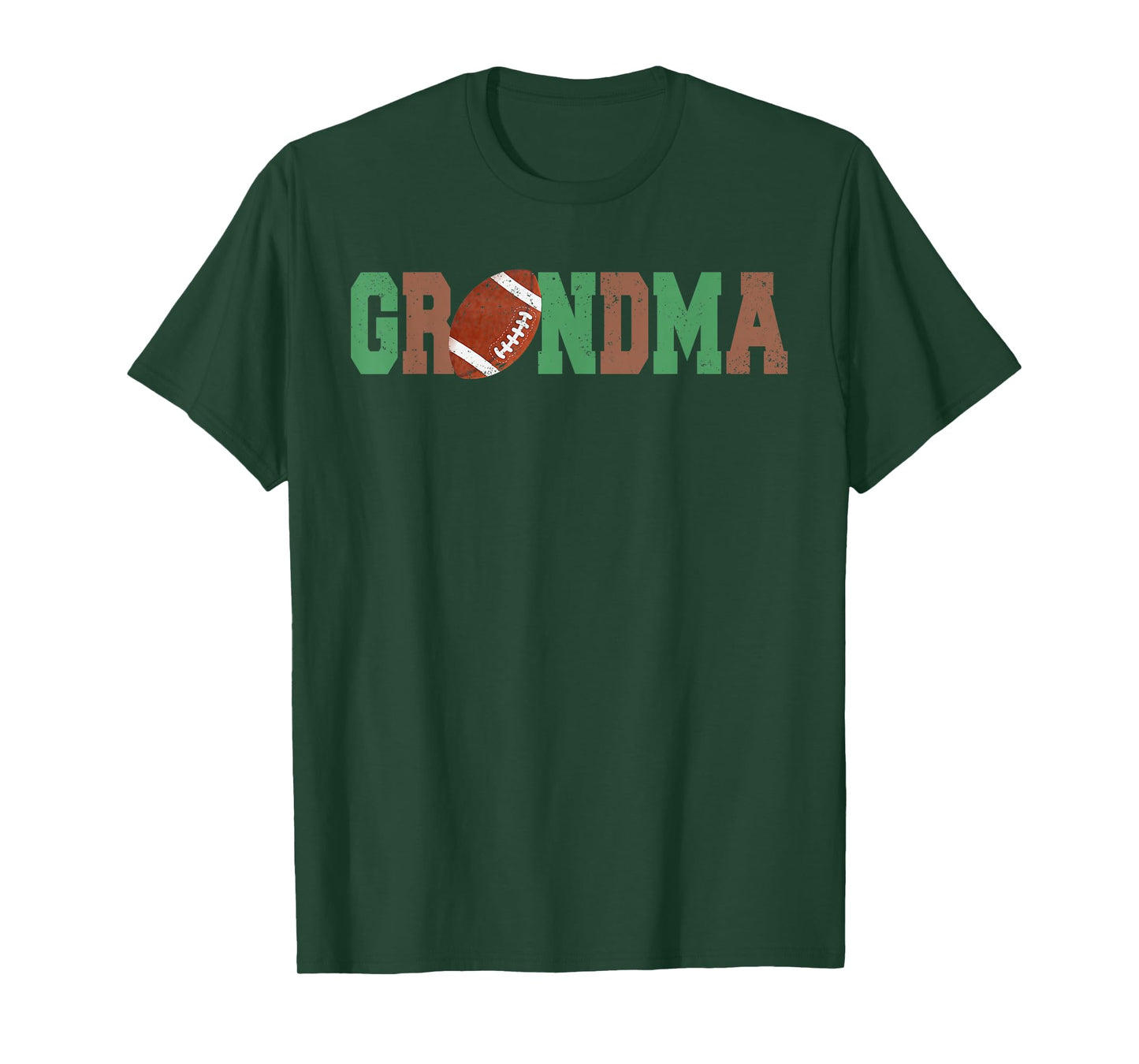 Grandma of The 1 Year Old Football First Birthday Boy Family T-Shirt