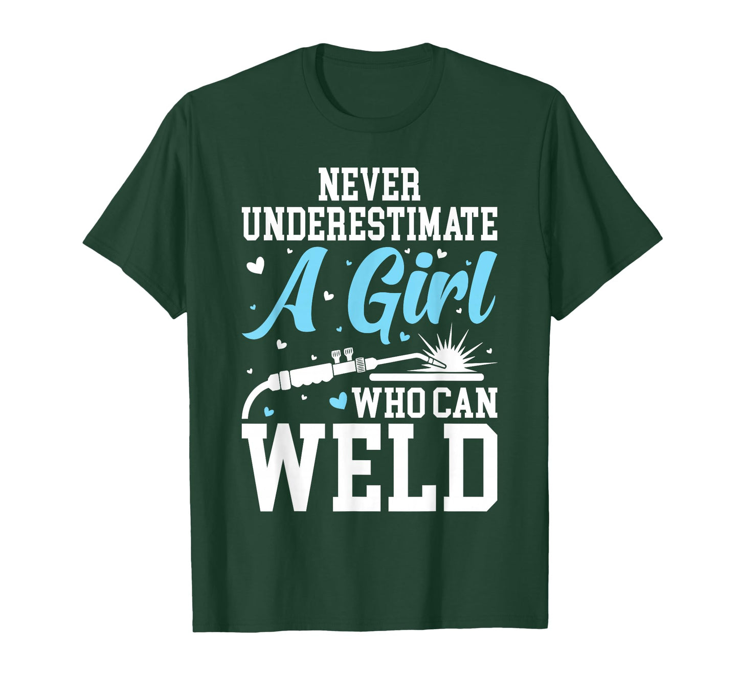 Funny Welder Stuff Woman Welding Gear For Girls T-Shirt