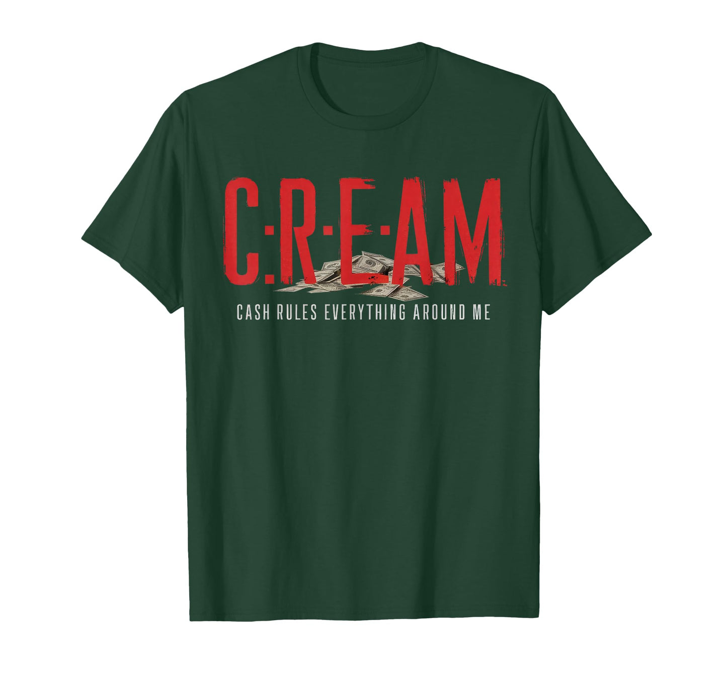 C.r.e.a.m Cash Rules Everything Around Me Cream T-Shirt