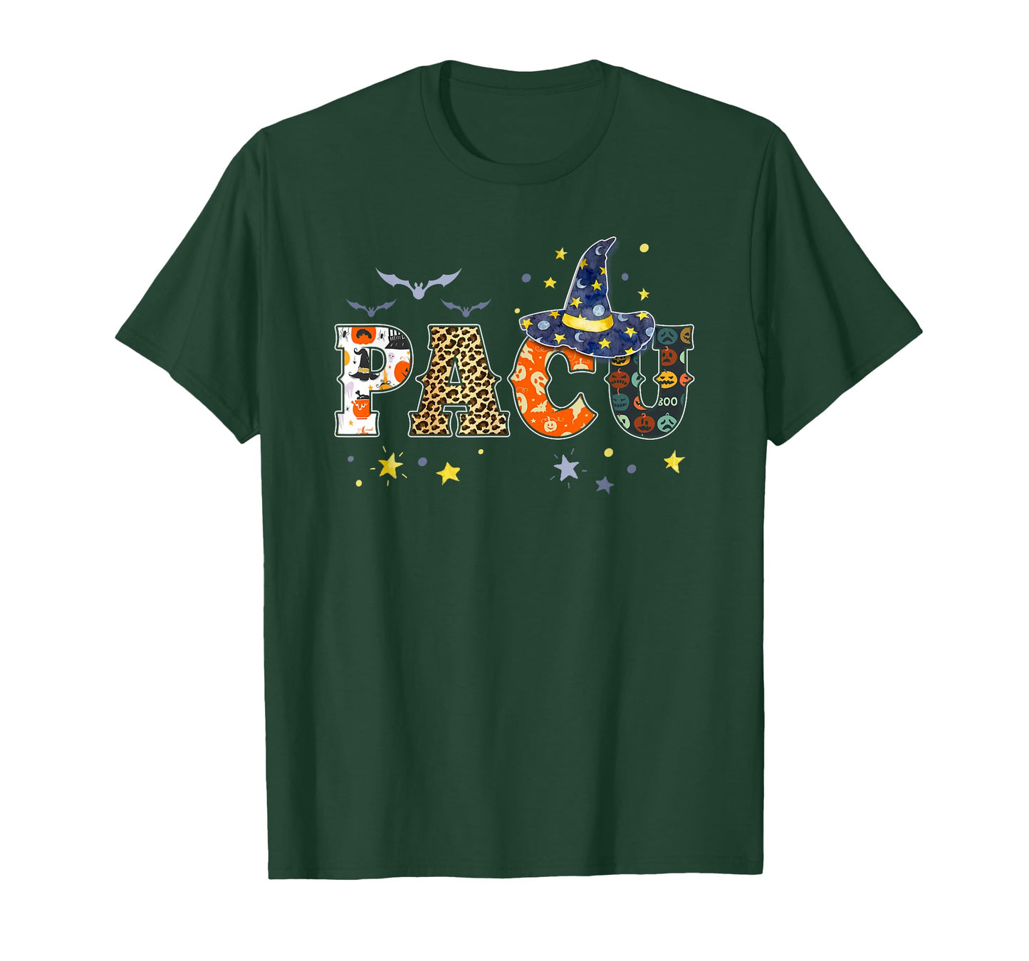 PACU Witch Halloween Crew Post-anesthesia Care Unit Nurse T-Shirt