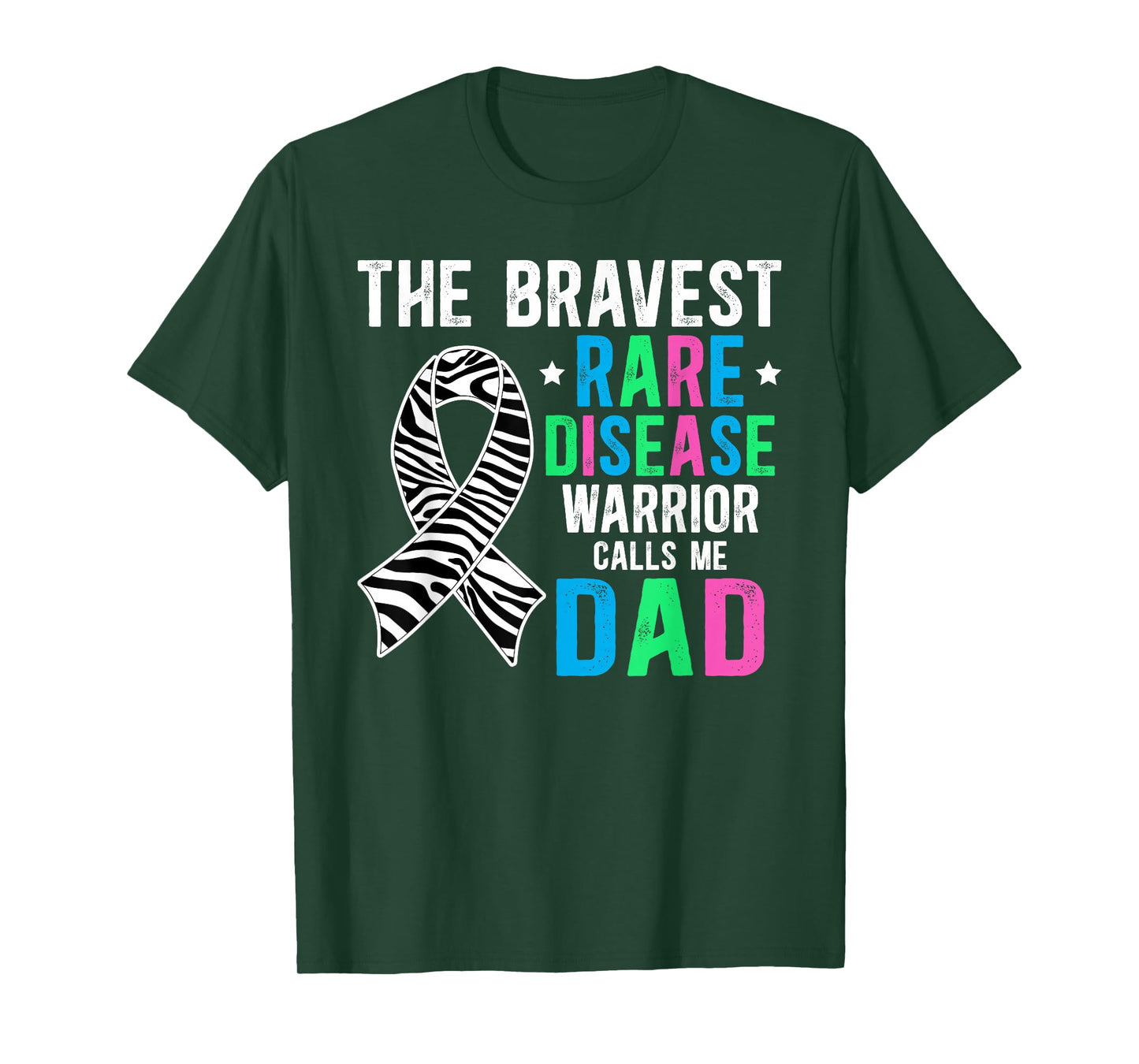 Proud Rare Disease Dad of A Rare Disease Warrior Father T-Shirt