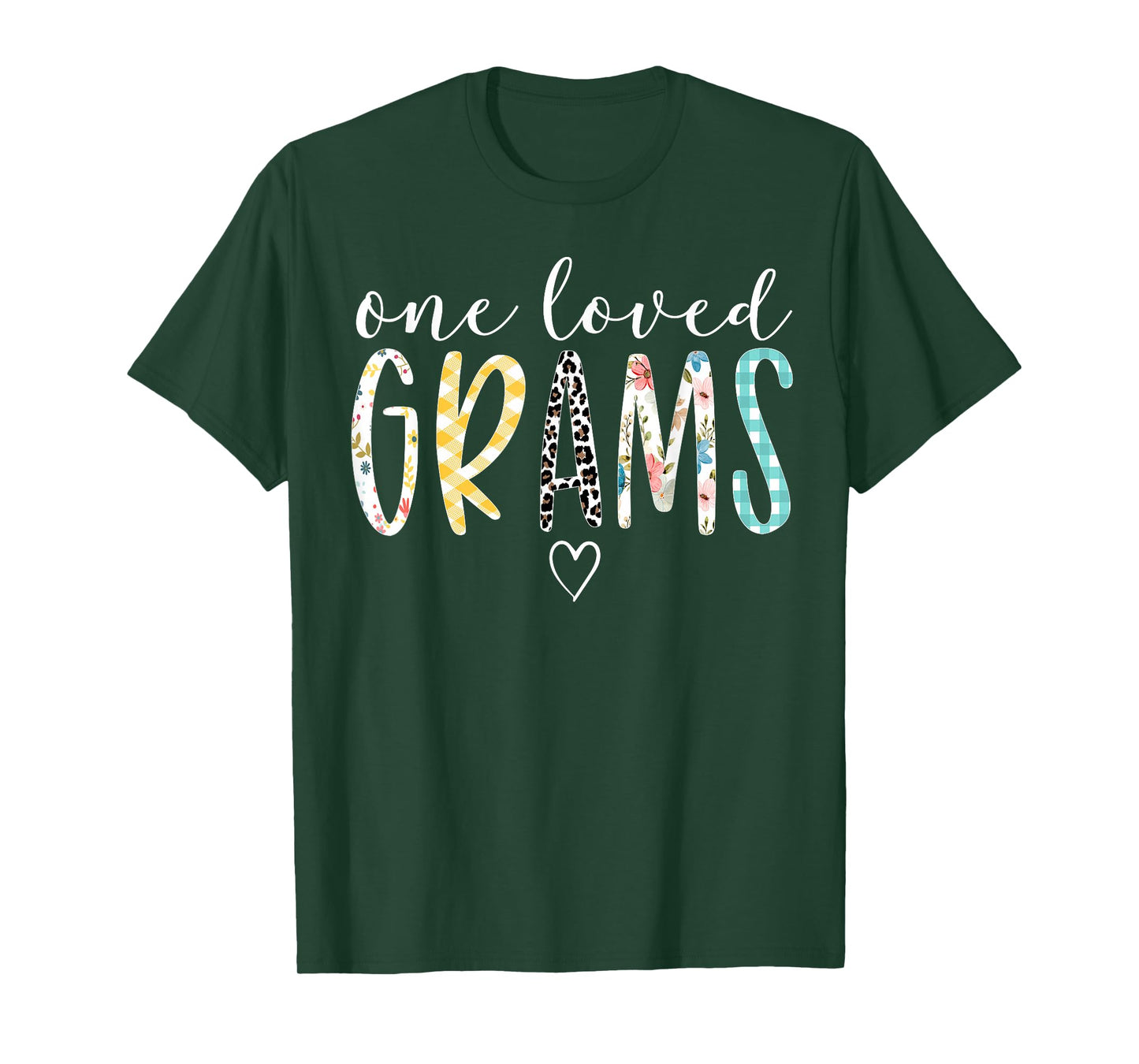 Grams Gifts Women One Loved Grams Mother's Day T-Shirt