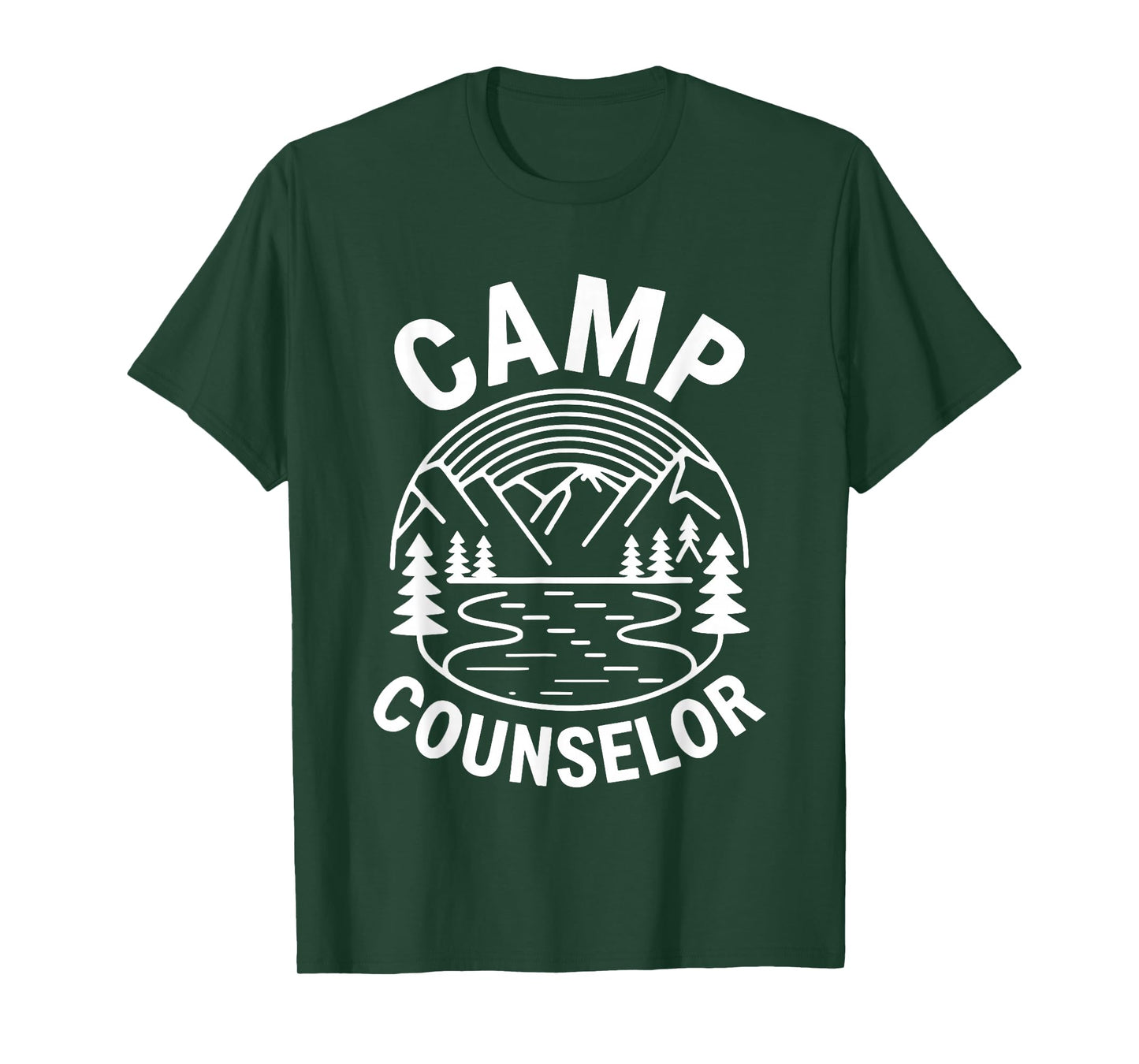 Camp Counselor Shirt Camper Summer Camping Staff T-Shirt