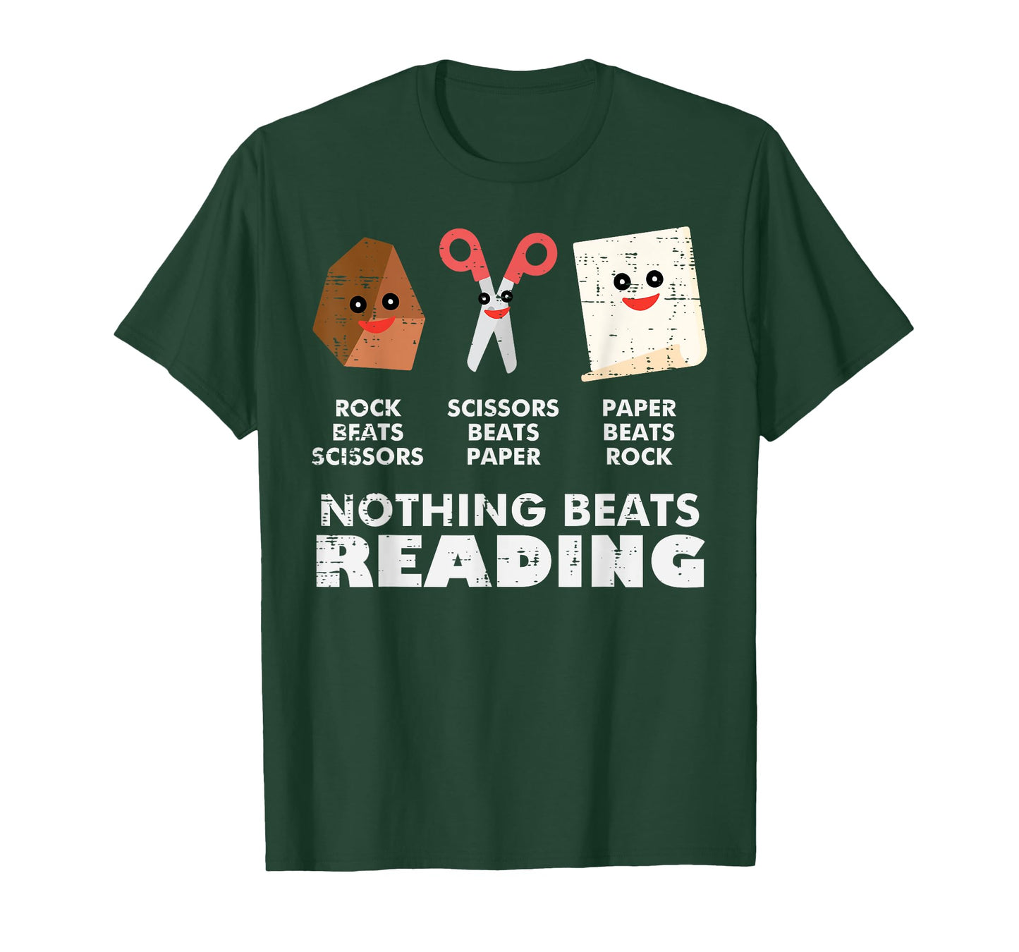 Nothing Beats Reading Book Librarian Across America Kids T-Shirt