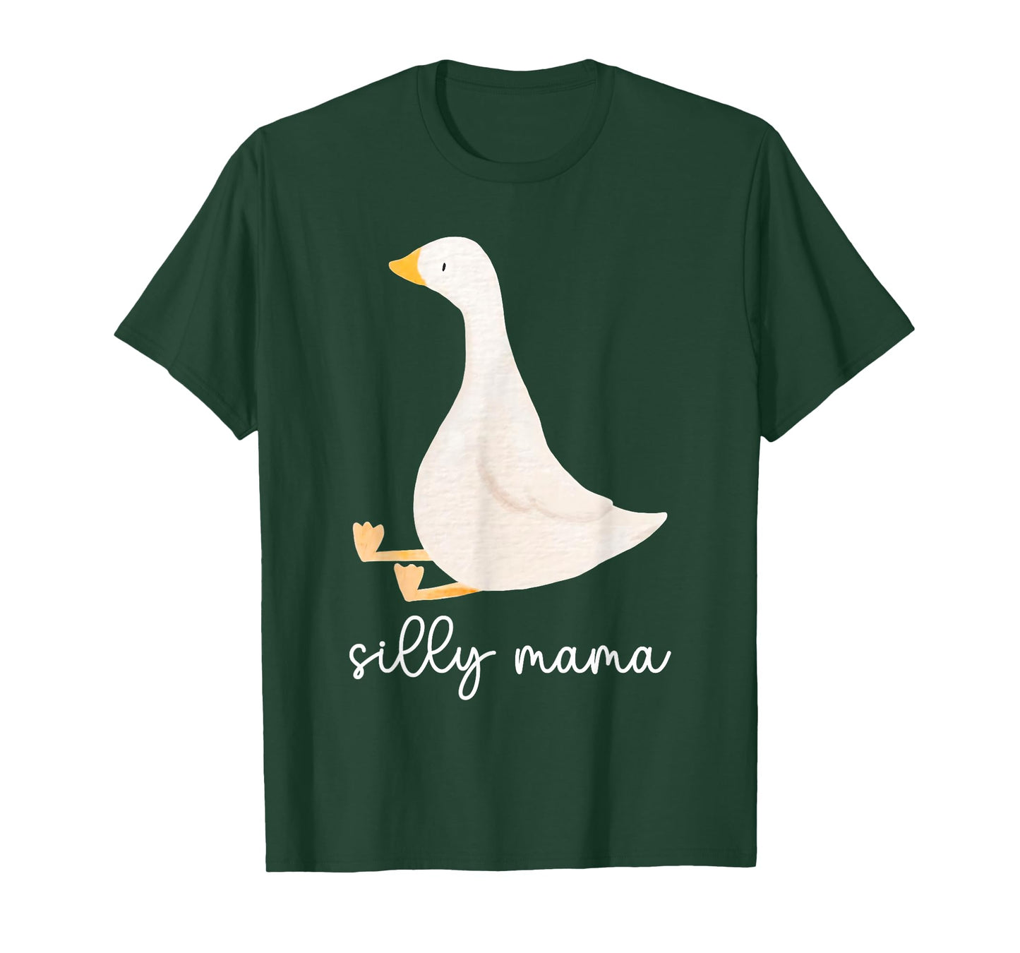 Cute Silly Mama Silly Goose Mom Mother's Day T-Shirt