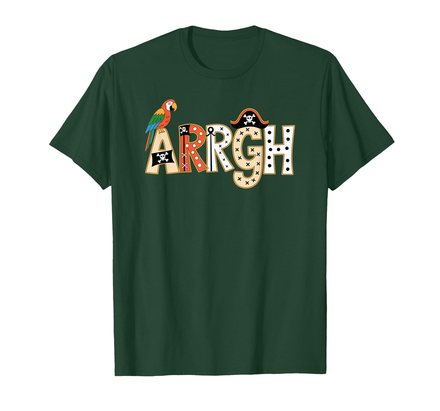 Fun Arrgh Pirate Style Pirate Costume ARGH Pirate T-Shirt