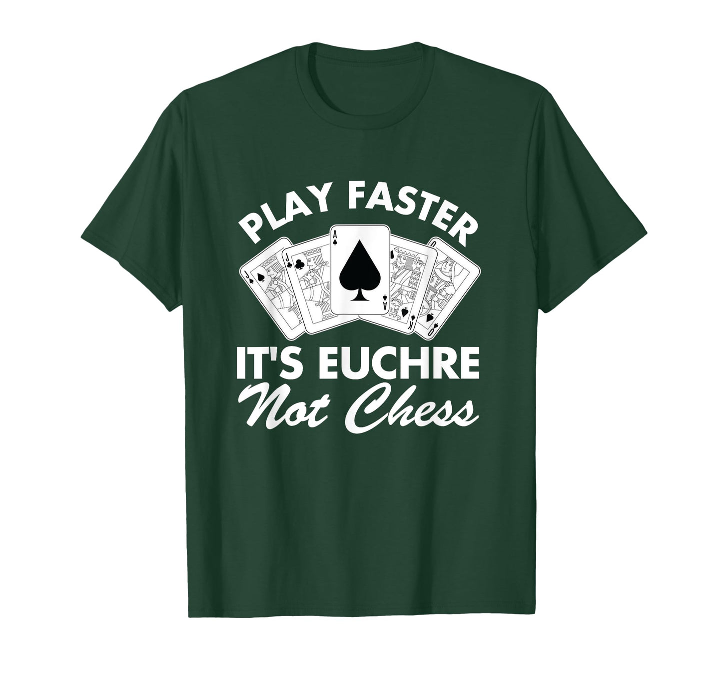 Euchre Cube Euchre Card Game Set Euchre Game Lover T-Shirt